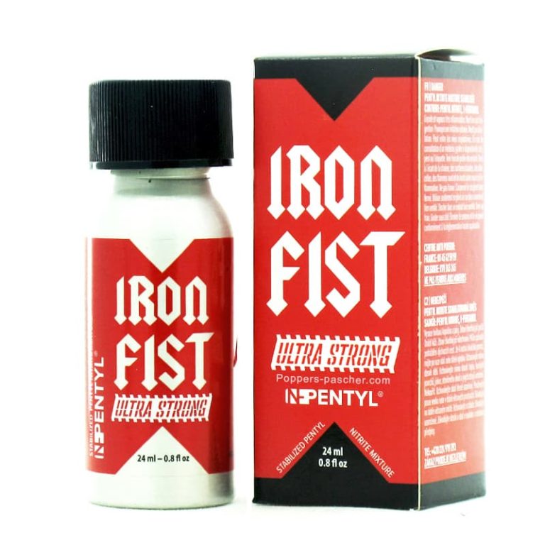 Iron Fist Pentyl Ultra Strong Rouge Ml Poppers Pas Cher