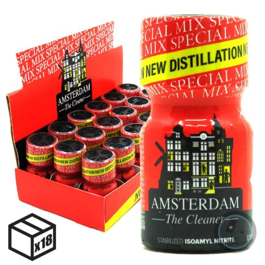 présentoir et poppers Amsterdam The Cleaner New Distillation pour grossiste maximum
