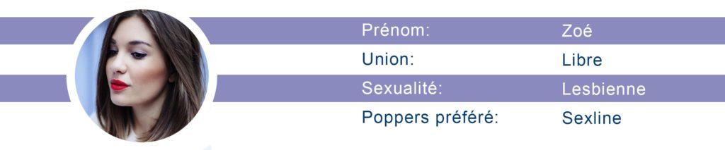 avis de poppers donné par Zoé
