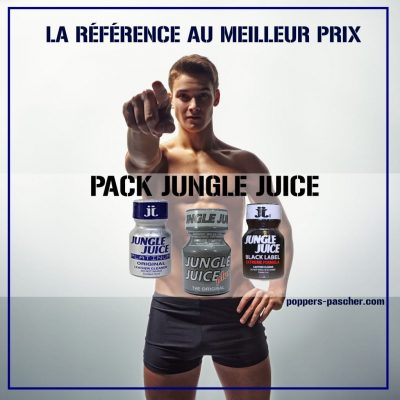 Pack poppers Jungle Juice pas cher