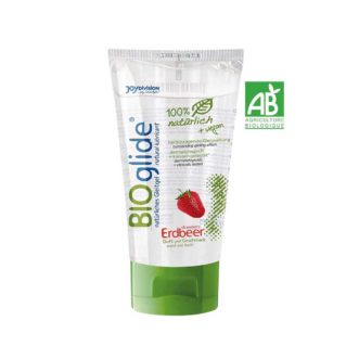 Bioglide a la fraise Des composants naturels, un plaisir naturel : un lubrifiant 100 % naturel et végan