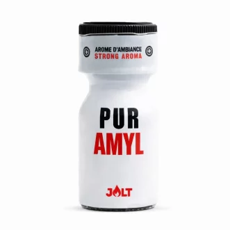 flacon de poppers pur amyl en verre de chez jolt