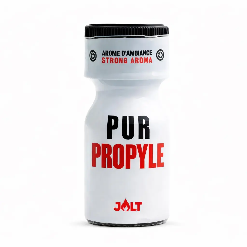 flacon en verre du poppers pur propyl