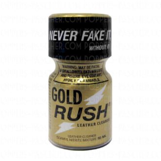 La boutique Poppers Pas Cher spécialisé dans la vente de poppers, propose le meilleur du Rush. cette fois dans son plus belle appareil, le Gold Rush.