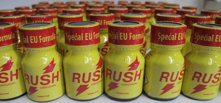 Flacon Rush original 10ml jaune