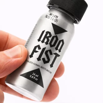 Avis poppers Iron Fist Original Amyl 24 ml – test du flacon aluminium Iron Fist