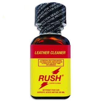 poppers rush 25 ml au nitrite de propyle jaune original