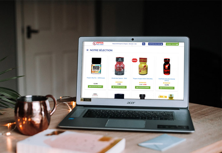 acheter poppers en ligne