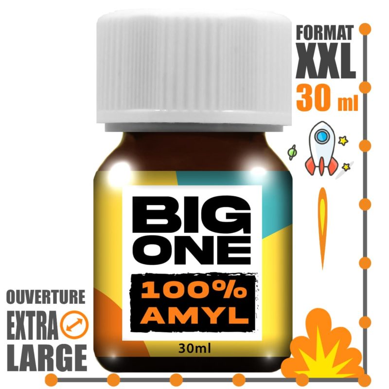 poppers big one amyl 30 ml flacon xl ouverture xl