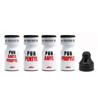 pack de poppers jolt pur avec son bouchon inhalateur