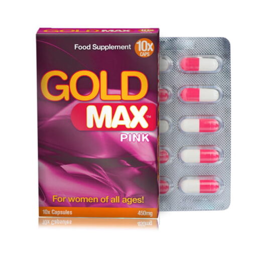 Excitant pour femme efficasse et naturel, découvre le gold max pink.