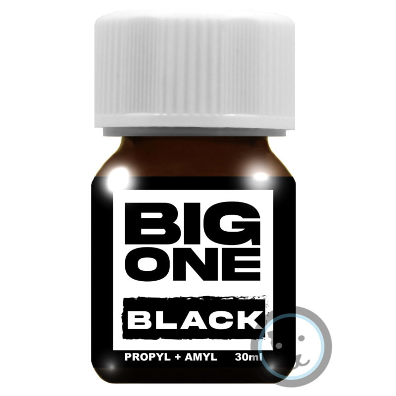 flacon de poppers big one black label 30 ml