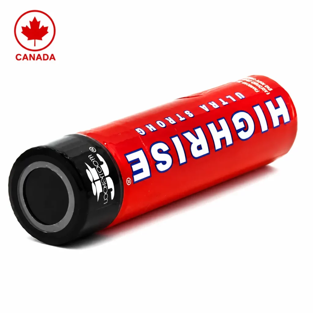 Poppers Highrise Red Ultra Strong Pentyle 24 ml Lockerroom Canada flacon rouge iconique