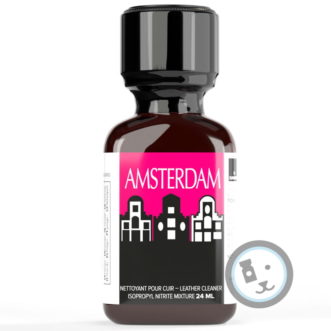 flacon de poppers amsterdam rose a base de nitrite de propyle