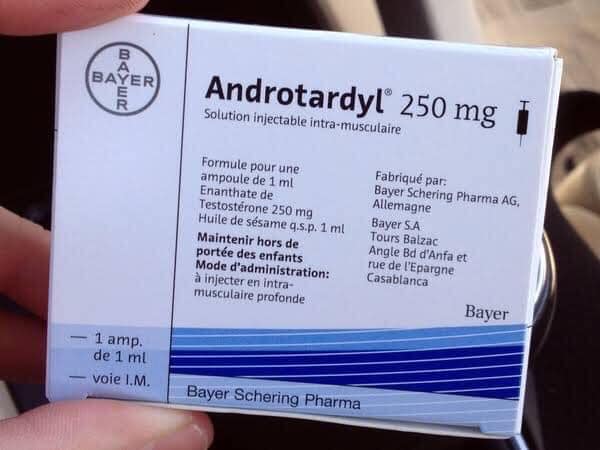 le medicament androtardyl permet d'augmenter sa testostérone