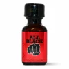 poppers all black 24 ml rouge au nitrite de propyle flacon en verre