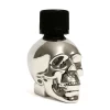 poppers tete de mort argent
