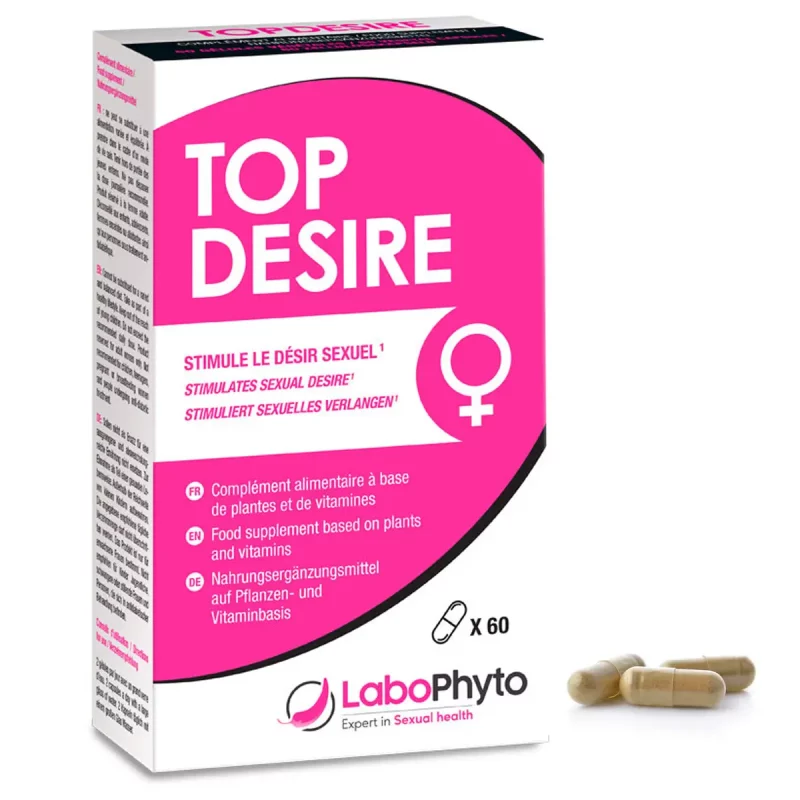 top desire est un complément alimentaire pour la libido des femmes