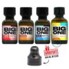 coffret de poppers big one avec bouchon inhalateur