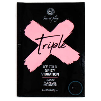 Gel Aphrodisiaque SecretPlay Triple X pour homme et femme