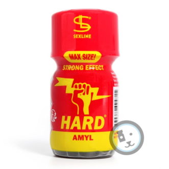 poppers hard amyl de chez sexline flacon en verre