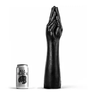 gode noir pour fisting de 40 cm en forme de bras