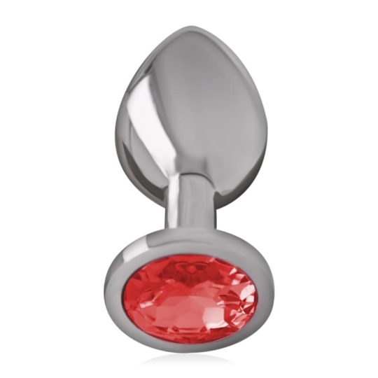 sextoy plug anal bijoux rouge en metal