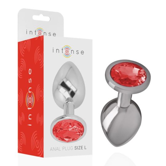 jouet intime pour homme et femme plug bijou rouge