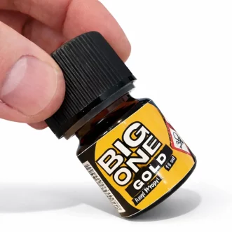 flacon de poppers big one gold amyle et propyl de