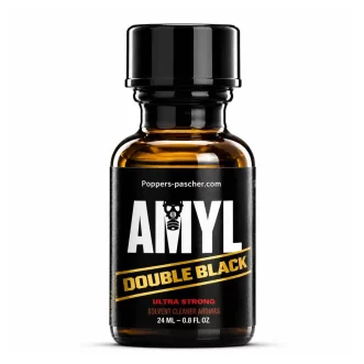 flacon de poppers amyl double black