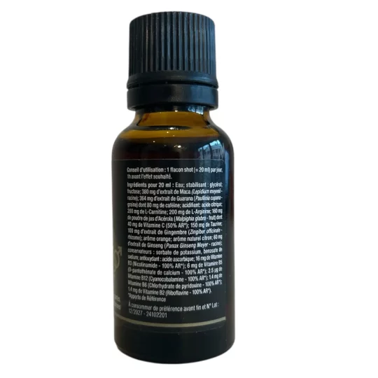 Aphrodisiaque à Boire Hot Shot Sex Booster 20 ml Effet Rapide (45 min) – Image 2