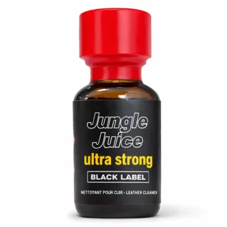 Le poppers Jungle Juice Ultra Strong Black Label 24 ml est base de pentyle