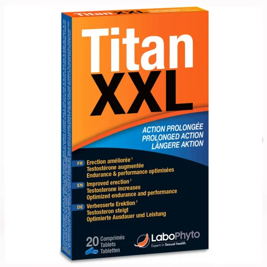 Titan XXL Action prolongée comprimés