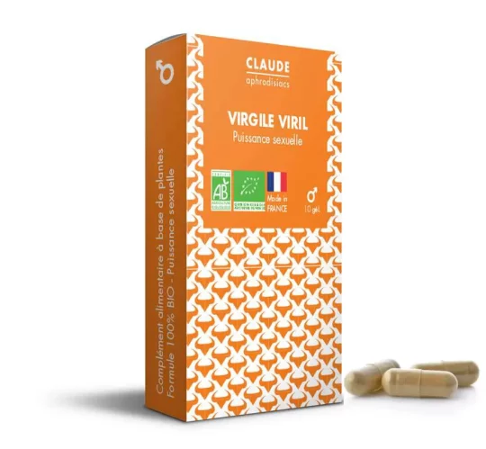 Virgile Viril Vigueur Sexuelle pour Homme BIO sous forme de gélules 10 Gélules