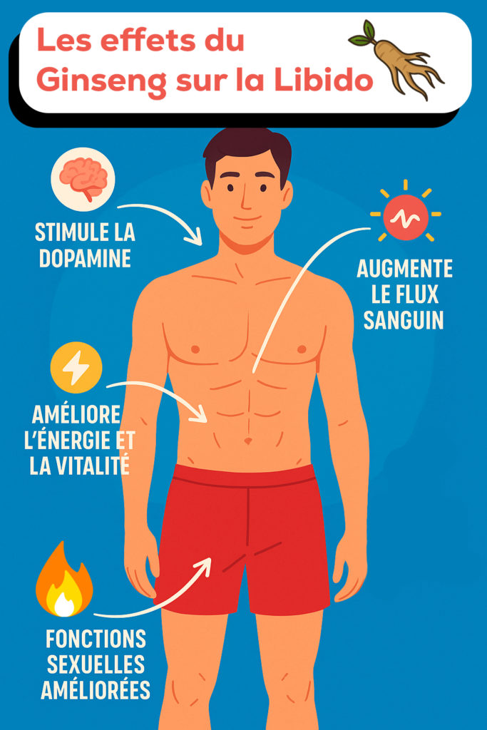 les effets du ginseng sur la libido