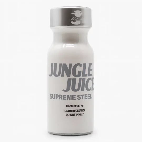 poppers jungle juice supreme steel lockerroom flacon en aluminium