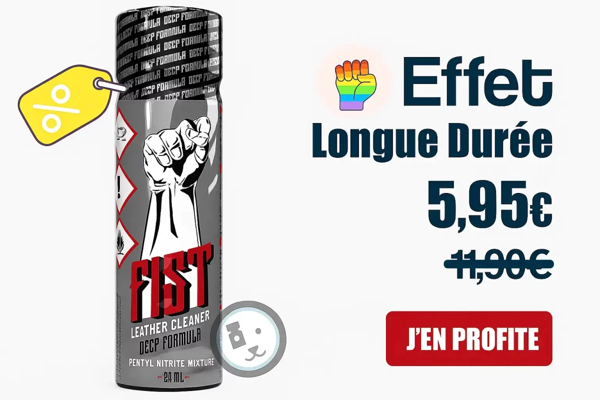 FLACON FIST de poppers en promo
