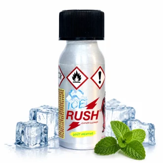 poppers rush ice 30 ml flacon alu a la menthe