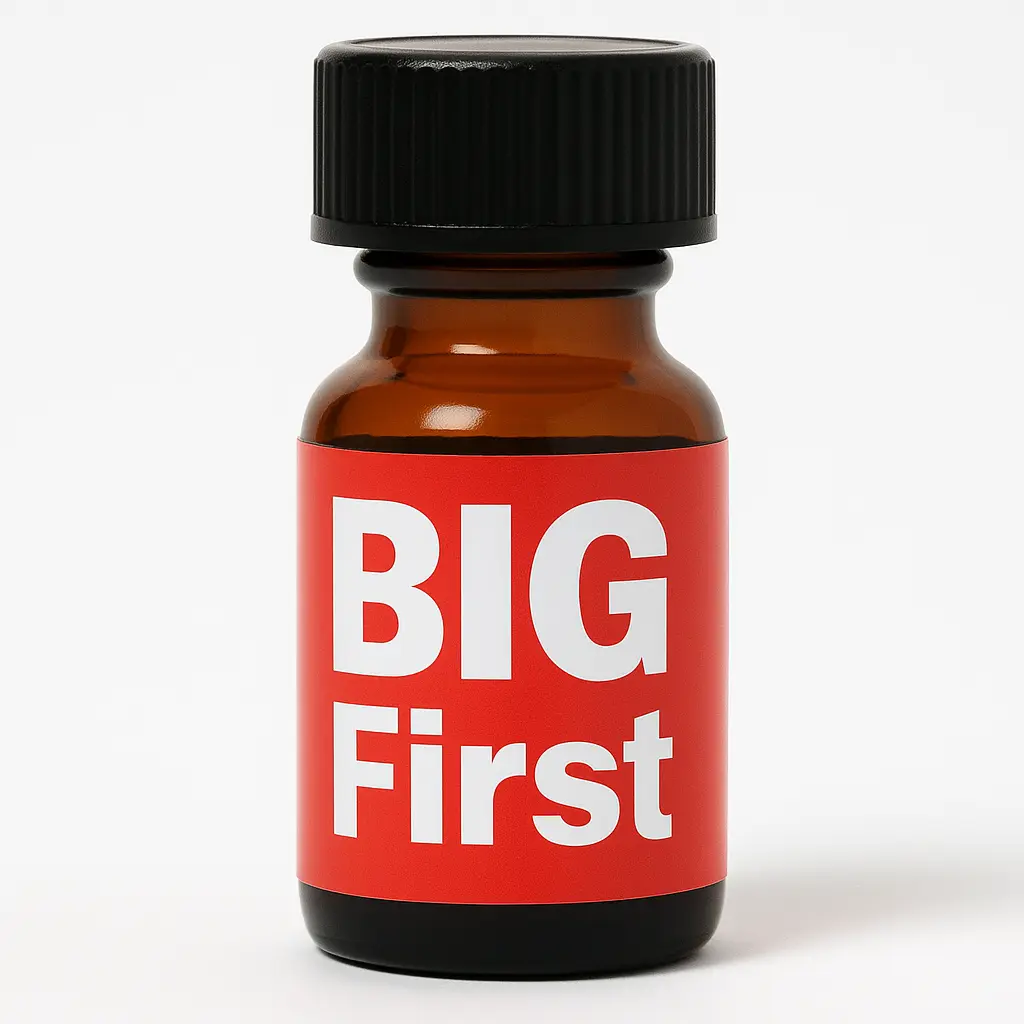 contre façon d'un poppers big one