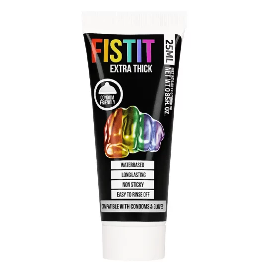 Lubrifiant Glisse Longue durée Fistit Extra Thick Rainbow à base d'eau 25 ml