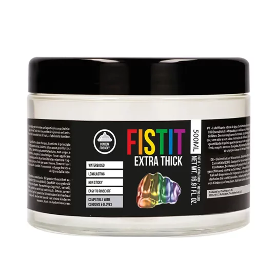 lubrifiant fistit rainbow 500ml lgbt