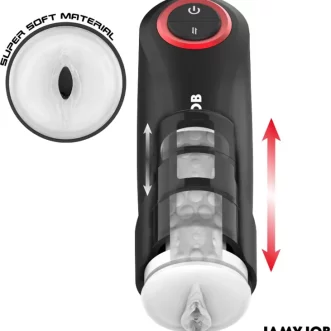 masturbateur va et vient automatique chauffant