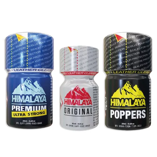 pack 3 Poppers Himalaya