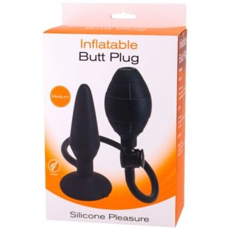 plug anal gonflable avec pompe manuel