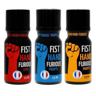 pack de 3 Poppers Fist Hand Furious