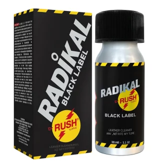 Poppers Radikal Rush Black Label Amyl Aluminium 30 ml