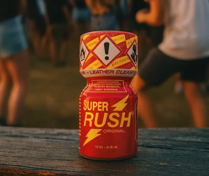 poppers super rush en festival de musique