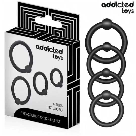 4 cockring avec billes