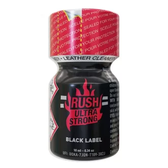 poppers rush ultra strong black label 10 ml