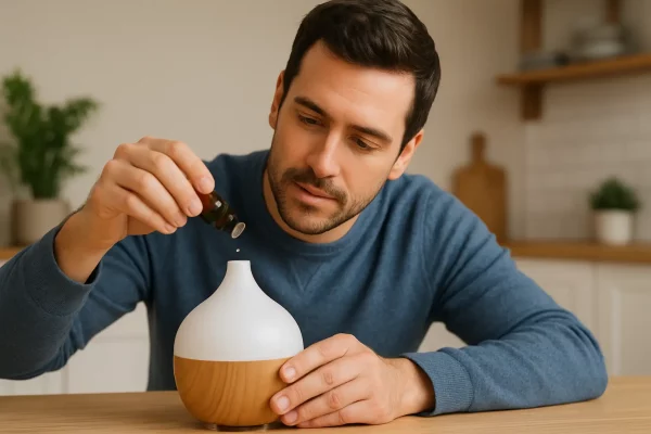 mettre du poppers dans un diffuseur d'huile essentielle